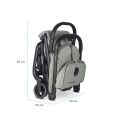 Kombinovaný kočárek Easywalker Rockey S set 2v1 - Smooth Grey
