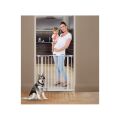 DREAMBABY Zábrana bezpečnostní kovová AVA 75-81 cm - Bílá