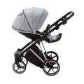 Kočárek Adamex Belissa Special Edition 2v1 - Grey/Silver