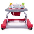 Dětské chodítko 4BABY Walk'n push - Red