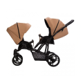Kočárek pro dvojčata Bebetto 42 New - Pro 23 Black