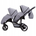 Kočárek pro dvojčata Bebetto 42 New - 22 Black