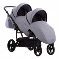 Kočárek pro dvojčata Bebetto 42 New - Pro 24 Black