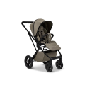 Kočárek Moon PIÚ Extra set Black Matt - Mud 
