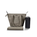 Kočárek Moon PIÚ Extra set Black Matt - Mud 