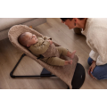 BabyBjörn Potah na lehátko UKJE Teddy Taupe huňatý světle hnědý