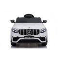 Dětské elektrické autíčko Mercedes Benz GLC 63S 4x4 s dálkovým ovládáním - Bílé