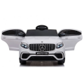 Dětské elektrické autíčko Mercedes Benz GLC 63S 4x4 s dálkovým ovládáním - Bílé