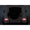 Elektrické autíčko Mercedes G63 AMG 2x24V 4x200W XXL - Bílé