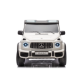 Elektrické autíčko Mercedes G63 AMG 2x24V 4x200W XXL - Bílé