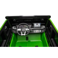 Elektrické autíčko Mercedes G63 AMG 2x24V 4x200W XXL + MP4 - lakované zelené 