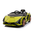 Dětské elektrické auto Lamborghini Sián s dálkovým ovladačem - zelené 