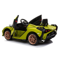 Dětské elektrické auto Lamborghini Sián s dálkovým ovladačem - zelené 