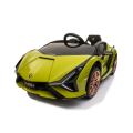 Dětské elektrické auto Lamborghini Sián s dálkovým ovladačem - zelené 