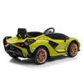 Dětské elektrické auto Lamborghini Sián s dálkovým ovladačem - zelené 