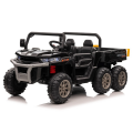 Elektrické autíčko Farmer Truck 24V 4x200W s dálkovým ovládáním - Černé