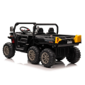 Elektrické autíčko Farmer Truck 24V 4x200W s dálkovým ovládáním - Černé