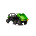 Elektrické autíčko Farmer Truck 24V 4x200W s dálkovým ovládáním - Zelené
