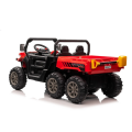 Elektrické autíčko Farmer Truck 24V 4x200W s dálkovým ovládáním - Červené