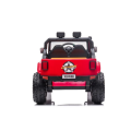 Elektrické autíčko Jeep 4Speed 24V 4x200W s dálkovým ovládáním - Červené