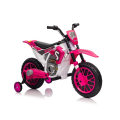 Dětská elektrická motorka XMX616 EVA kola 12V 7Ah - Růžová