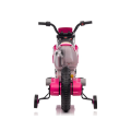 Dětská elektrická motorka XMX616 EVA kola 12V 7Ah - Růžová
