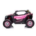 Elektrické autíčko Buggy Turbo 24V 4x200W dálkové ovládání - Růžové