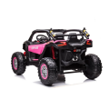 Elektrické autíčko Buggy Turbo 24V 4x200W dálkové ovládání - Růžové