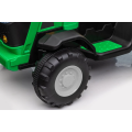 Dětský elektrický traktor s vlečkou 12V 7Ah dálkové ovládání - Zelený