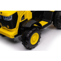 Dětský elektrický traktor s vlečkou 12V 7Ah dálkové ovládání - Červený