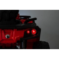 Dětská elektrická čtyřkolka Can-Am Outlander ATV 24V 4x200W dálkové ovládání - Červená