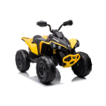 Dětská elektrická čtyřkolka Can-Am Renegade 180W | 4x4 | 12V 14Ah - Žlutá