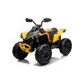 Dětská elektrická čtyřkolka Can-Am Renegade 180W | 4x4 | 12V 14Ah - Žlutá