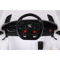 Elektrické autíčko Land Rapid Racer 2x6V, dálkové ovládání - Červené