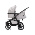 Kočárek pro dvojčata Fillikid Duette - Grey