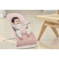Babybjörn Lehátko Bouncer Bliss - Light Pink 3D Jersey světlá konstrukce