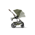 Kočárek 2v1 Cybex BALIOS S LUX + skládací korbička Cot Fold - Moss Green 2026