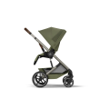 Kočárek 2v1 Cybex BALIOS S LUX + skládací korbička Cot Fold - Moss Green 2026