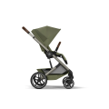 Kočárek 2v1 Cybex BALIOS S LUX + skládací korbička Cot Fold - Moss Green 2026