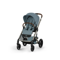 Kočárek 2v1 Cybex BALIOS S LUX + skládací korbička Cot Fold - Stormy Blue 2026