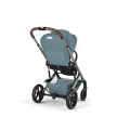 Kočárek 2v1 Cybex BALIOS S LUX + skládací korbička Cot Fold - Stormy Blue 2026