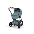 Kočárek 2v1 Cybex BALIOS S LUX + skládací korbička Cot Fold - Stormy Blue 2026