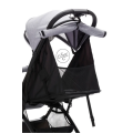 Cestovní kočárek Fillikid Styler Elite - Light grey melange