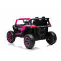 Elektrické autíčko Buggy UTV Racing 4x4 12V10Ah 180W - Růžové