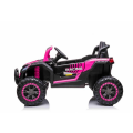 Elektrické autíčko Buggy UTV Racing 4x4 12V10Ah 180W - Růžové