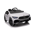 Elektrické autíčko Mercedes CLA 45S AMG 4x4 12V s dálkovým ovládáním - Bílé
