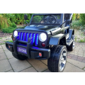 Elektrické autíčko Jeep Raptor 4x4 12V10Ah černé + dálkové ovládání