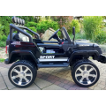 Elektrické autíčko Jeep Raptor 4x4 12V10Ah černé + dálkové ovládání