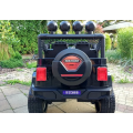 Elektrické autíčko Jeep Raptor 4x4 12V10Ah černé + dálkové ovládání