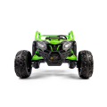 Elektrické autíčko Buggy Bumper 66 24V 4x200W | EVA | LED | 2,4Ghz | ECO kůže - Zelené